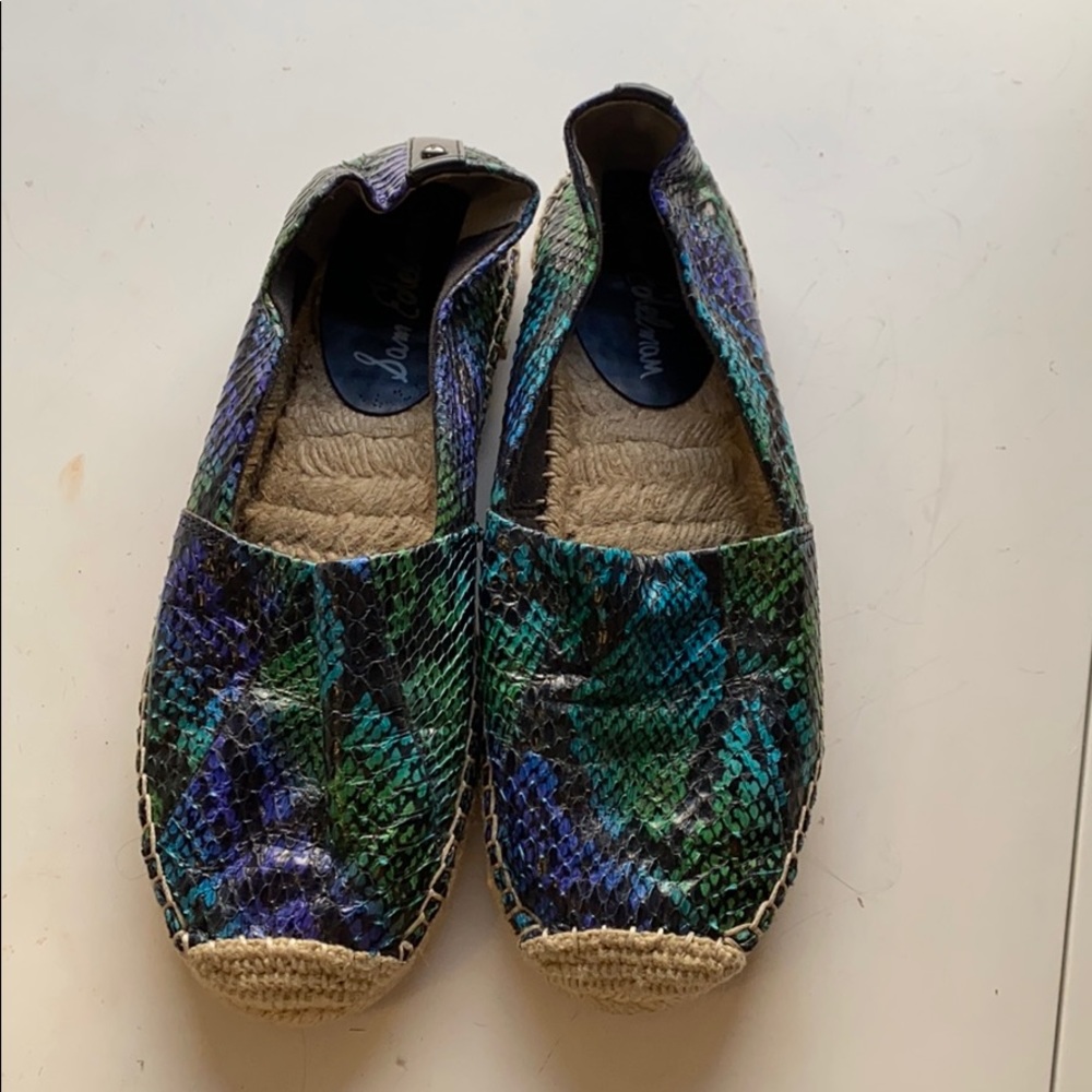 Sam Edelman Snakeprint Espadrilles